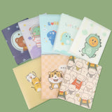 Cartoon Jewelry Storage Book Transparent Dustproof Display Bags