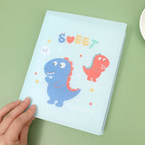 Cartoon Jewelry Storage Book Transparent Dustproof Display Bags