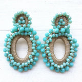 Crystal Earrings Long Bohemian Statement Jewelry Oorbellen