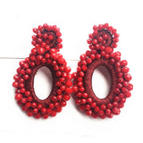 Crystal Earrings Long Bohemian Statement Jewelry Oorbellen