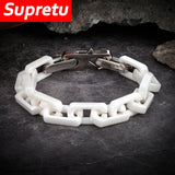 Creative Knight Chain Ceramic Bracelet for Men