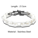 Creative Knight Chain Ceramic Bracelet for Men