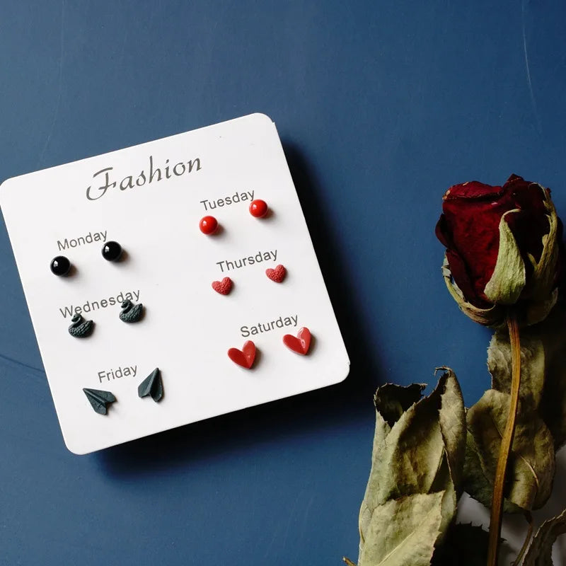 Ceramic Jewelry Earring Sets for Women