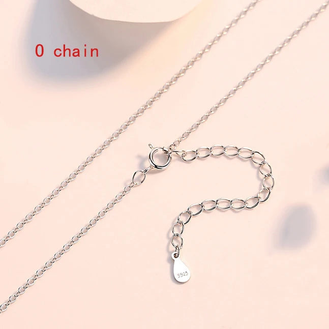 925 Sterling Silver Necklace Chain for Pendant