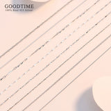 925 Sterling Silver Necklace Chain for Pendant