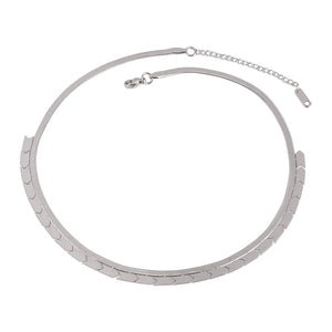 Stainless Steel Snake Choker Necklace for Women