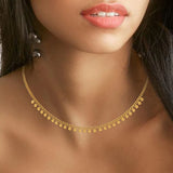 Stainless Steel Snake Choker Necklace for Women