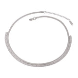 Stainless Steel Snake Choker Necklace for Women