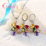 925 Sterling Silver Women Jewelry Sets Pretty For Female Partner