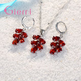 925 Sterling Silver Women Jewelry Sets Pretty For Female Partner