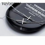 925 Silver Cross Charm Bracelet Faith Christian Bangle