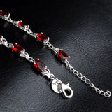 925 Silver Heart Bracelet with Gift Box