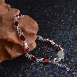 925 Silver Heart Bracelet with Gift Box