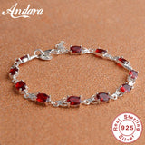 925 Silver Heart Bracelet with Gift Box