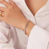 Crystal Zircon Adjustable Charm Bracelet Jewelry for Women