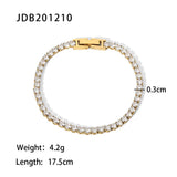 Crystal Zircon Adjustable Charm Bracelet Jewelry for Women