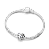 Sterling Silver Charm Bracelet Beads for Bangles