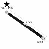 Double Layer Silicon Bracelet Stainless Steel Bangle