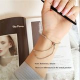 CZ Charm Chain Bracelet for Women Wedding Jewelry
