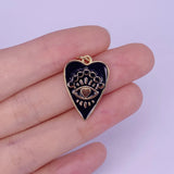 Evil Eye Necklace Pendant Retro Fine Jewelry Men's Women's Accessories Gift