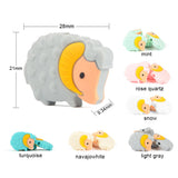 Animal Charm Silicone Teething Necklace for Baby