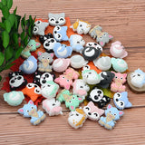 Animal Charm Silicone Teething Necklace for Baby