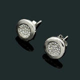 Charm Zircon Stainless Steel Earrings Gift