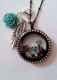 20PCS Key dangles for charm locket with Lobster clasp