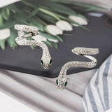 Zircon Diamond Stud Earrings Cross Layered Silver Jewelry