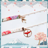 Pink Lace Pearl Heart Choker Necklace for Women