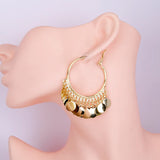 Star Tassel Hoop Earrings for Women Party Jewelry E0263