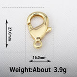 Silver Open Jump Hook Lobster Clasps for DIY Chain Bracelet Necklace Making