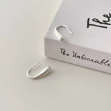 Teardrop Dangle Earrings 925 Sterling Silver for Women