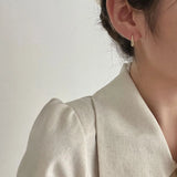 Teardrop Dangle Earrings 925 Sterling Silver for Women
