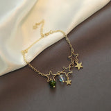 Classic Starry Sky Moon Pendant Bracelet for Woman