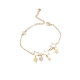 Classic Starry Sky Moon Pendant Bracelet for Woman