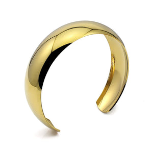18k Gold Plated Classic Round Bangle Jewelry