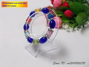 Clear Acrylic Bracelet Holder Ankle Showing Stand Jewelry Display Rack