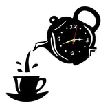 Tea Cup Clock Resin Mold for DIY Crafts