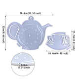 Tea Cup Clock Resin Mold for DIY Crafts
