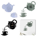 Tea Cup Clock Resin Mold for DIY Crafts