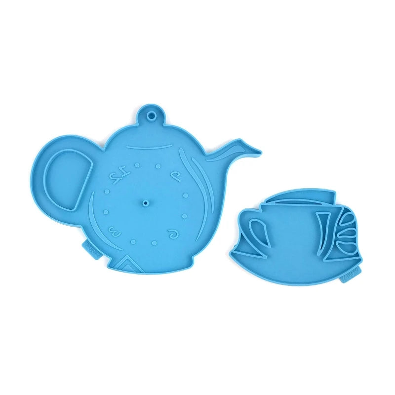 Tea Cup Clock Resin Mold for DIY Crafts