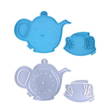 Tea Cup Clock Resin Mold for DIY Crafts
