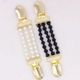 Pearl Sweater Clip Ladies Shawl Scarf Silk Scarf Button Cardigan Cinch Clip
