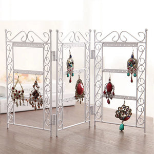 Collapsible Earrings Organizer Stand