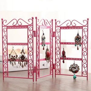 Collapsible Earrings Organizer Stand