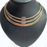 Stainless Steel Chokers Collar Necklace Women Jewelry