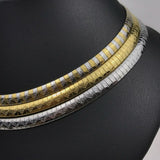 Stainless Steel Chokers Collar Necklace Women Jewelry