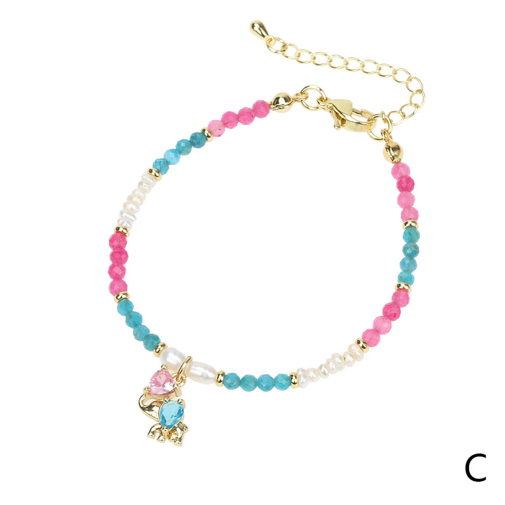 Zircon Bear Bracelet Lucky Jewelry for Women