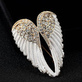 Colorful Angel Wings Brooch Christmas Hijab Accessories Women's Pin Brooch